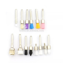 Different Shape Nylon Or Bristle Dental Prophy Brush/Polishing brush